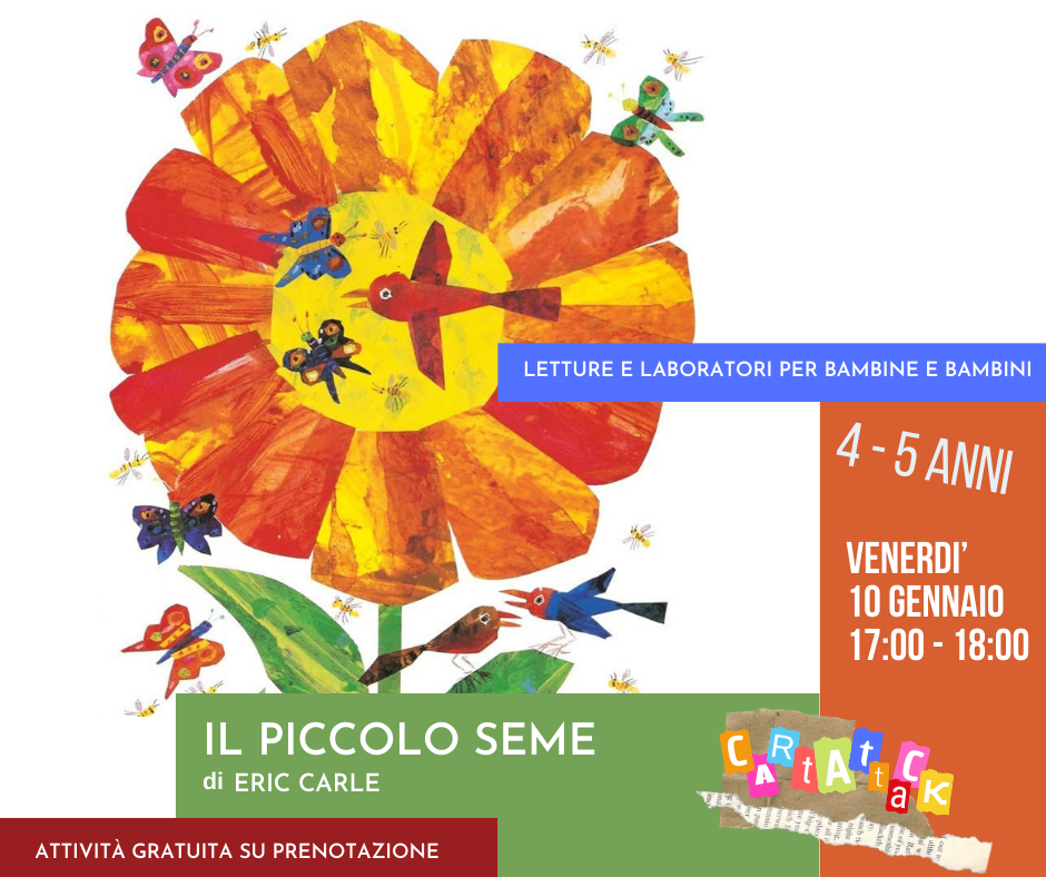 "Il piccolo seme" - lettura e laboratorio per bambini