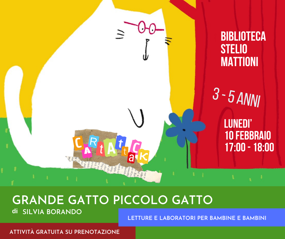 MATTIONI KIDS _ Grande Gatto Piccolo Gatto _ 3 > 5 anni