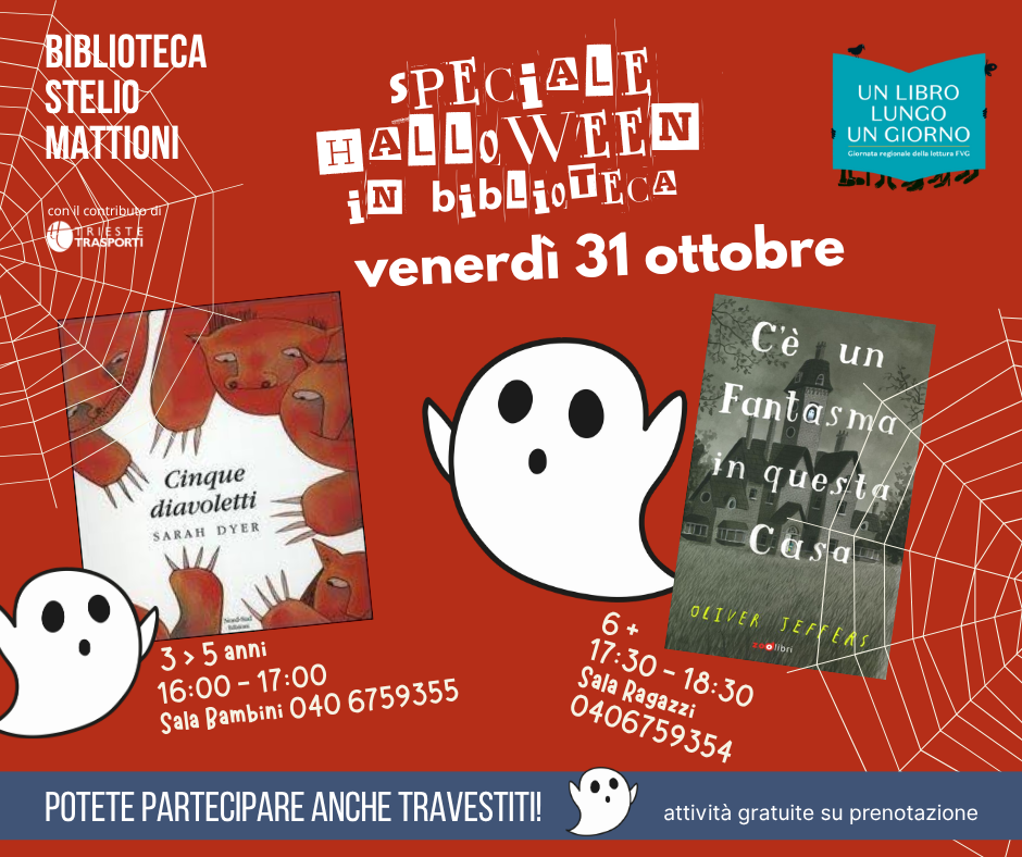 Speciale Halloween in biblioteca