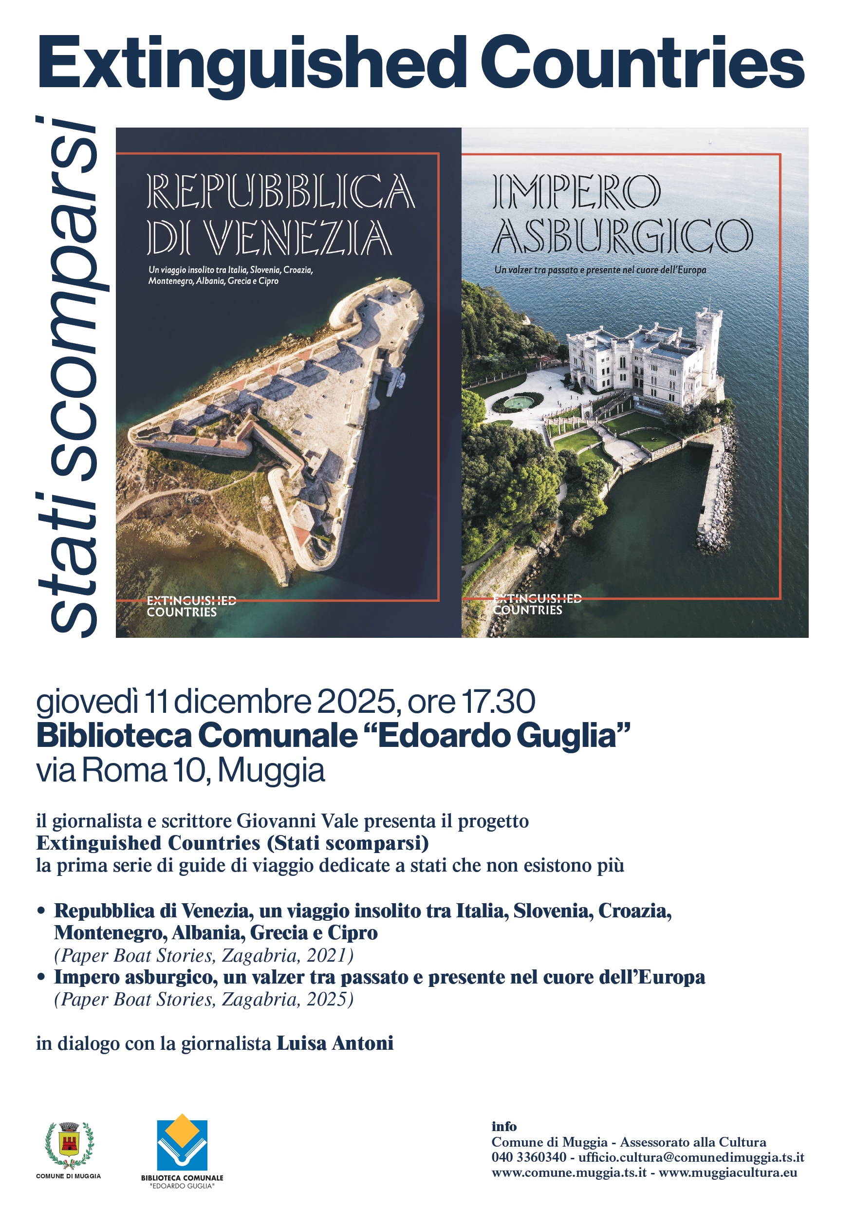 Extinguished Countries (Stati scomparsi) - guide di viaggio di Giovanni Vale