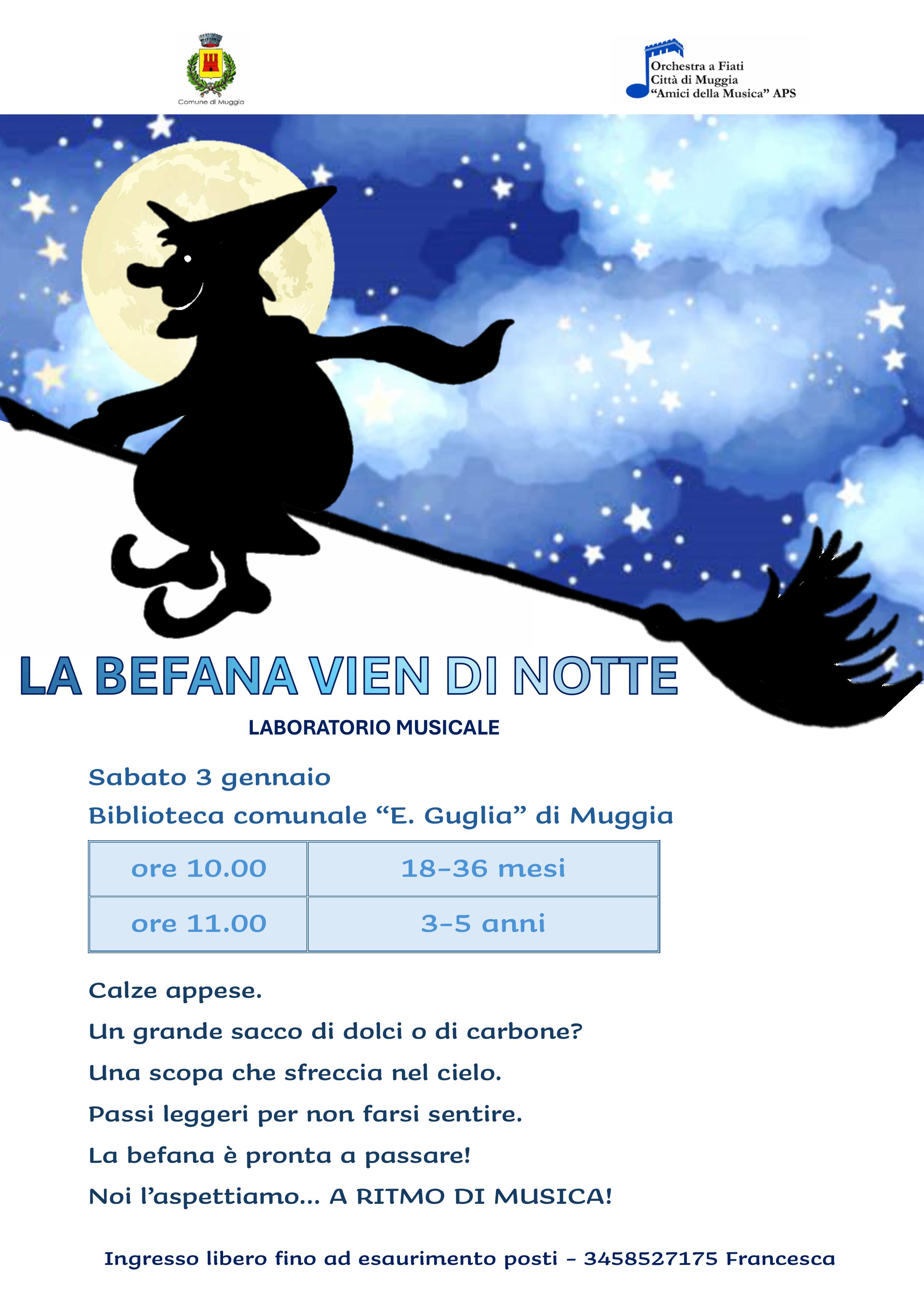 Laboratorio musicale "La befana vien di notte"