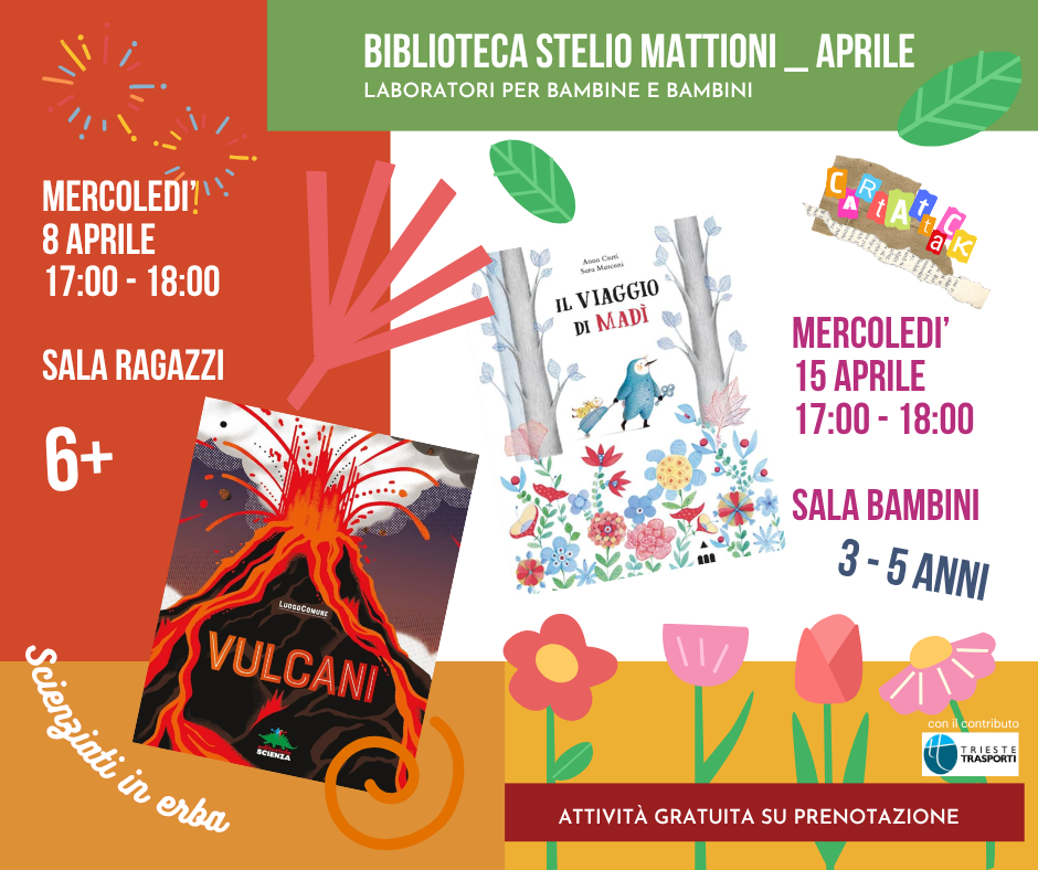 Mattioni kids _ appuntamenti di aprile