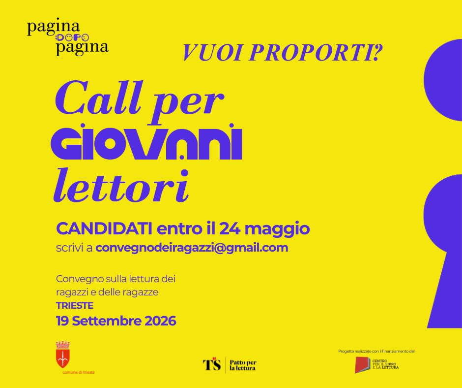 Pagina dopo Pagina. Aperta la call del Convegno sulla lettura dei ragazzi e delle ragazze.