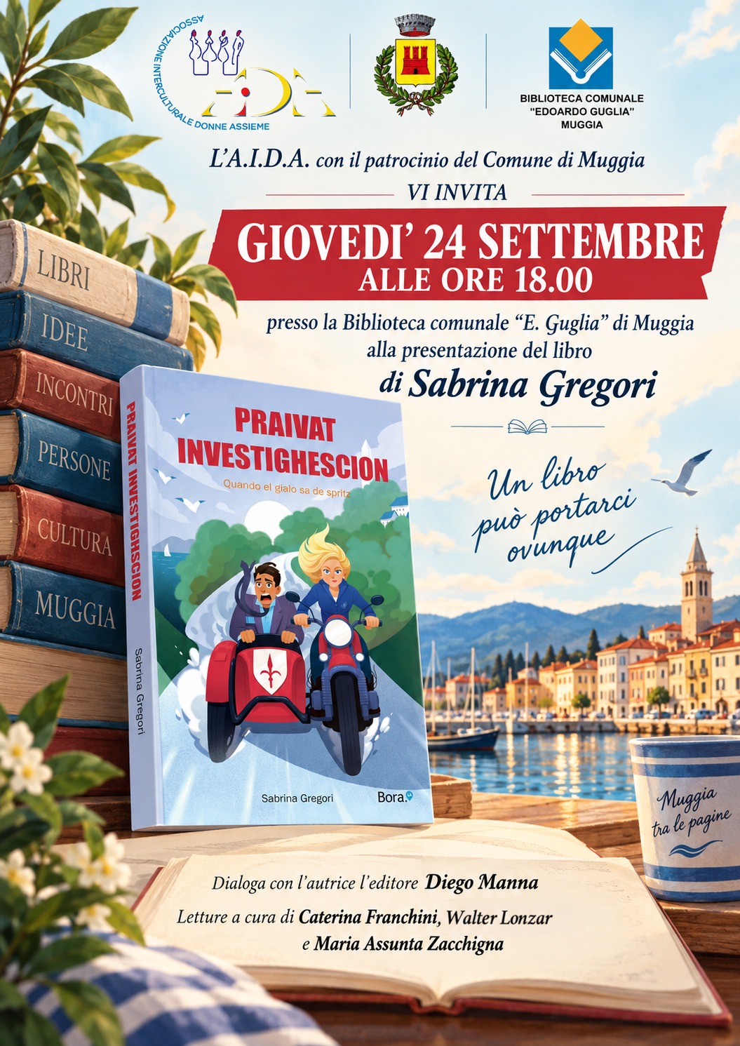 Presentazione del libro "Praivat investighescion" di Sabrina Gregori