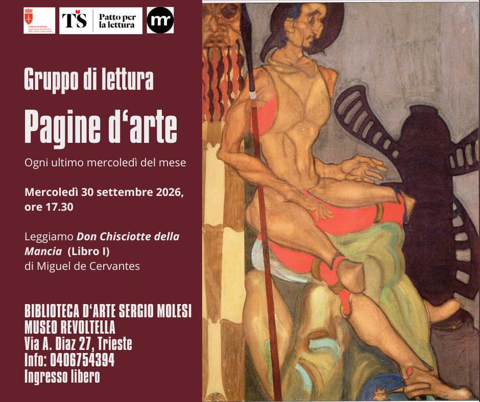 Gruppo di lettura "Pagine d'arte" - Ripresa degli incontri